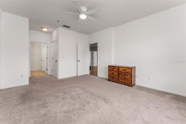 4897 Cypress Woods Dr Unit 6314, Orlando, FL 32811 - unfurnished bedroom featuring visible vents, baseboards, carpet flooring, and ceiling fan