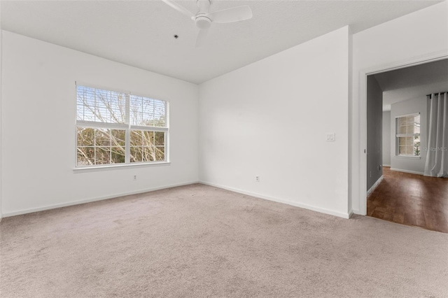 4897 Cypress Woods Dr Unit 6314, Orlando, FL 32811 - carpeted spare room featuring baseboards and ceiling fan