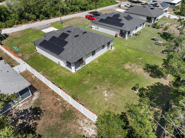 drone / aerial view