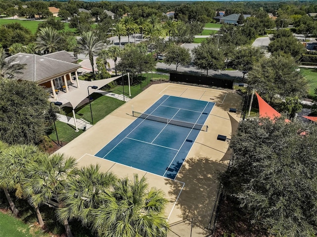 exterior space featuring fence