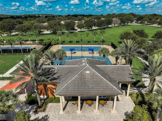 bird's eye view