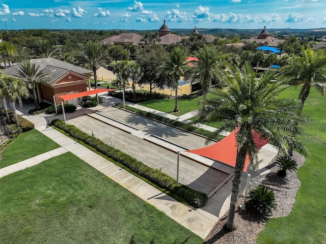 drone / aerial view