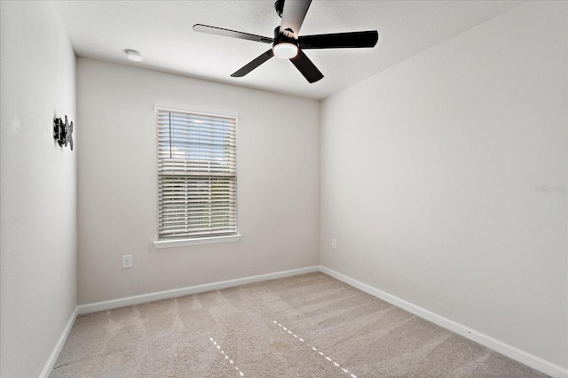 6165 Juneberry Way, Winter Garden, FL 34787 - spare room with carpet, baseboards, and a ceiling fan