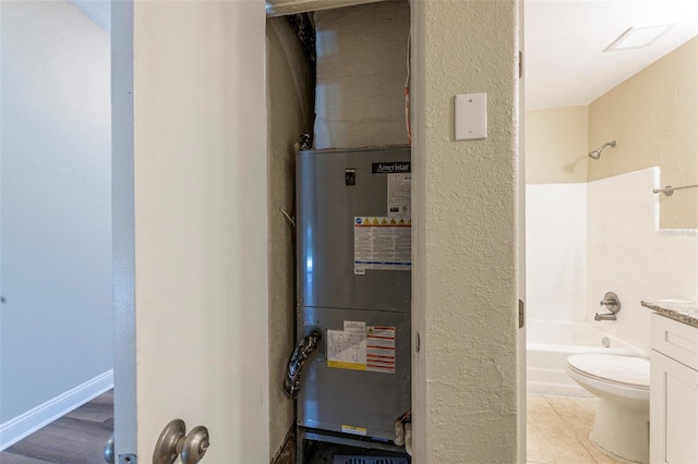 utilities with water heater