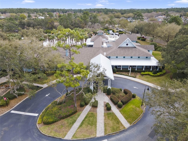 aerial view