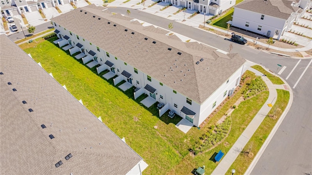 drone / aerial view featuring a residential view