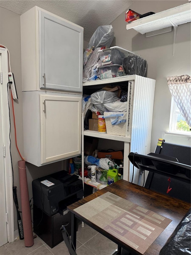 view of storage room