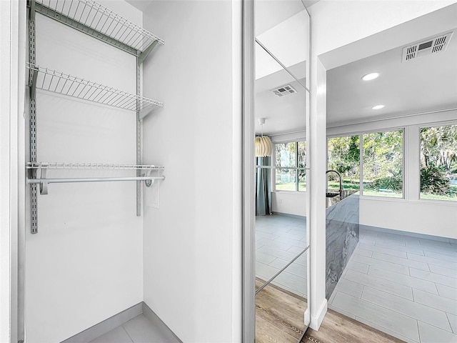 407 Sheryl Dr, Deltona, FL 32738 - interior space with recessed lighting, visible vents, and baseboards