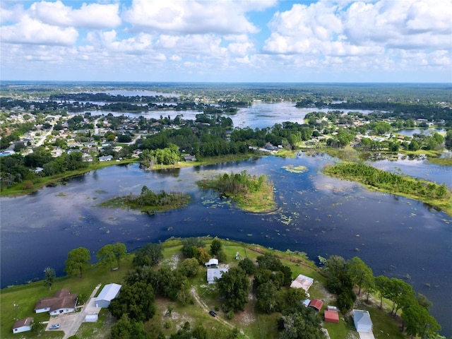 407 Sheryl Dr, Deltona, FL 32738 - aerial view featuring a water view