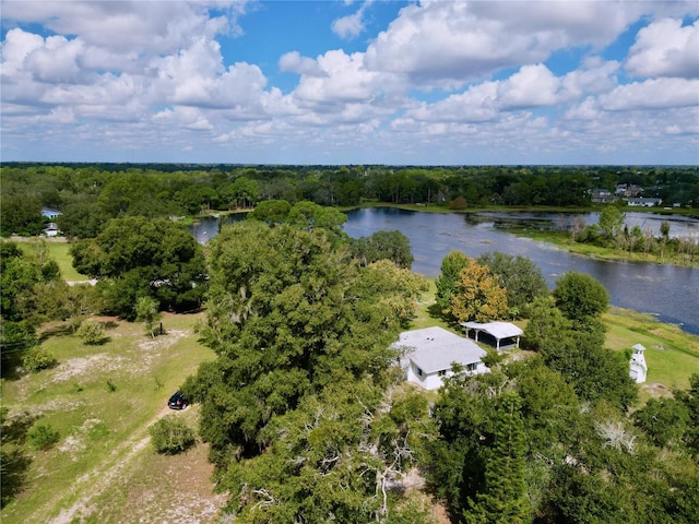 407 Sheryl Dr, Deltona, FL 32738 - drone / aerial view with a water view