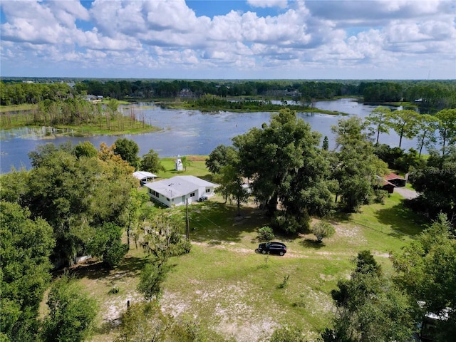 407 Sheryl Dr, Deltona, FL 32738 - birds eye view of property with a water view