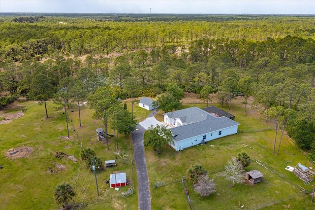 4556 Serna Ave, Malabar, FL 32950 - bird's eye view of a forest