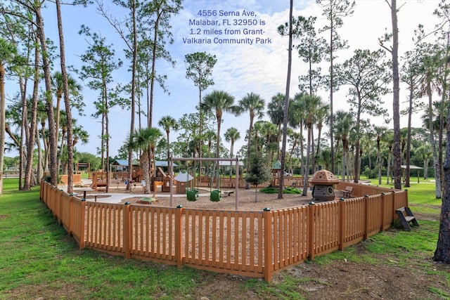 4556 Serna Ave, Malabar, FL 32950 - view of playground