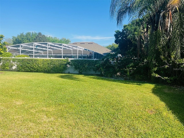 702 Palenci Ct, Winter Springs, FL 32708 - view of yard with a lanai