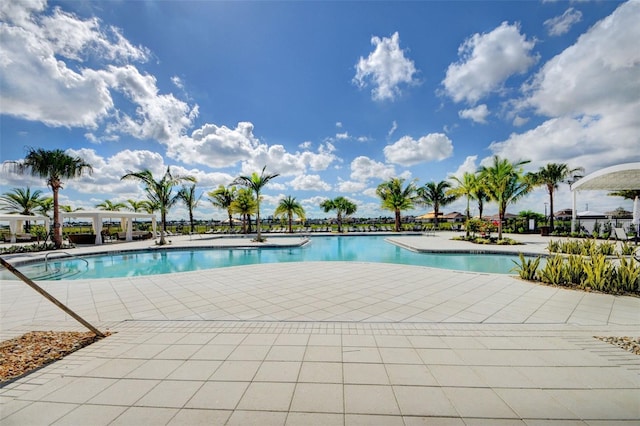 15865 Key Biscayne Ln, Loxahatchee, FL 33470 - community pool with a patio
