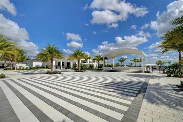 15865 Key Biscayne Ln, Loxahatchee, FL 33470 - view of property's community with a gate
