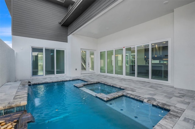 3024 Kensington Ave, Davenport, FL 33837 - view of swimming pool featuring a patio area and a pool with connected hot tub