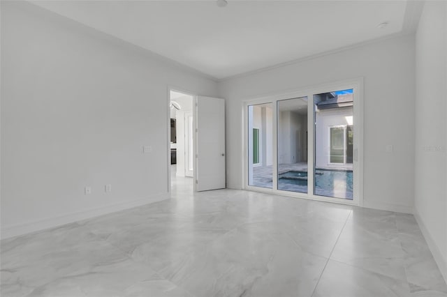 3024 Kensington Ave, Davenport, FL 33837 - empty room featuring marble finish floor and baseboards