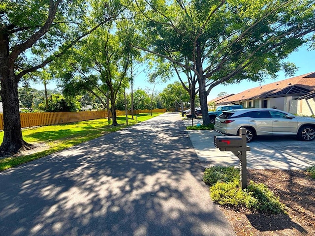 view of street