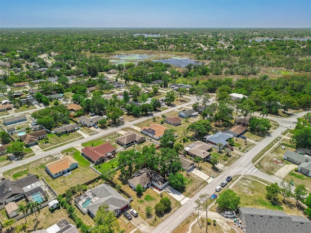 3205 Clewiston St, Deltona, FL 32738 - drone / aerial view featuring a residential view and a water view