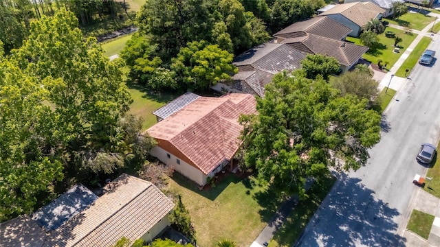 aerial view