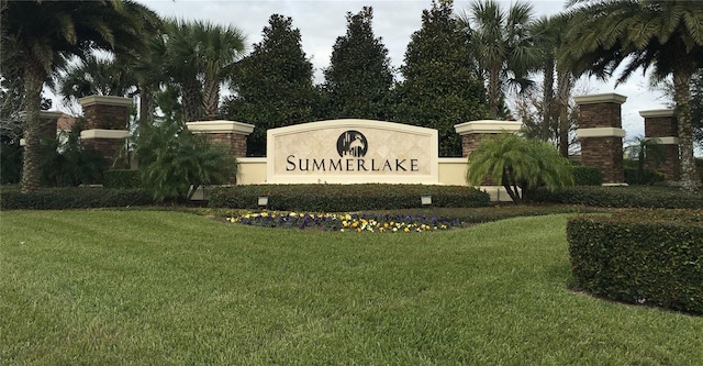 14841 Porter Rd, Winter Garden, FL 34787 - community sign featuring a yard