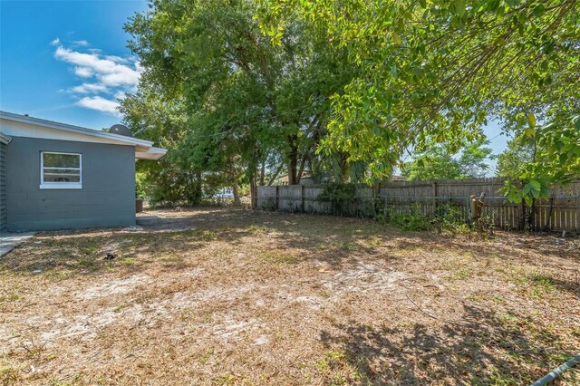1234 Parker Ave, Deltona, FL 32725 - view of yard with fence