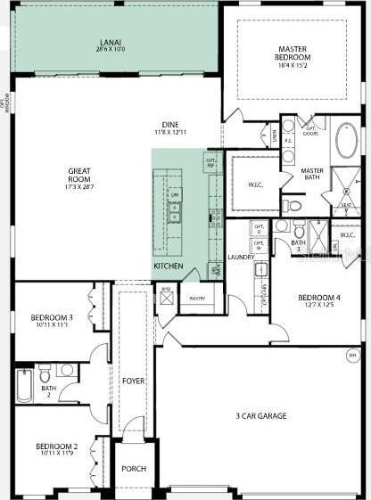 25126 Calusa Dr, Punta Gorda, FL 33955 - plan
