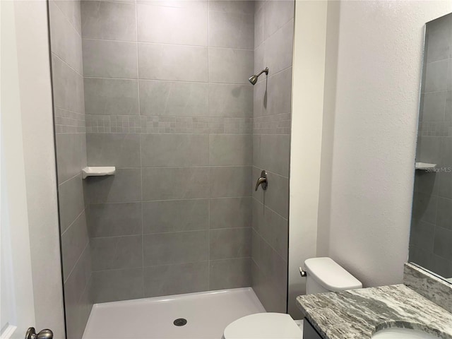 25126 Calusa Dr, Punta Gorda, FL 33955 - full bathroom featuring toilet, a shower stall, and vanity