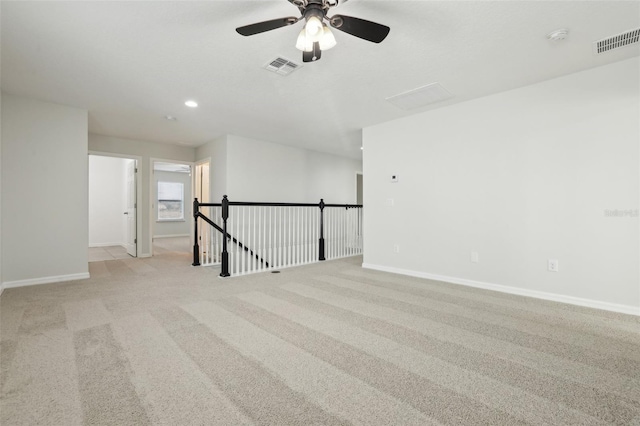 611 Marsh Reed Dr, Winter Garden, FL 34787 - empty room featuring light colored carpet, baseboards, and visible vents