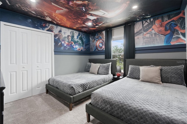 2400 Reading Trl, Kissimmee, FL 34746 - carpeted bedroom with a closet
