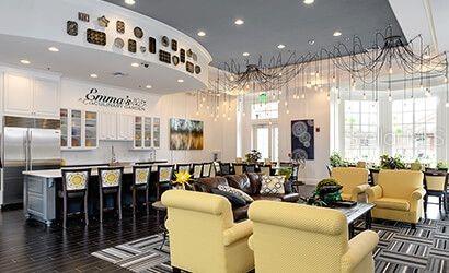 view of community lobby