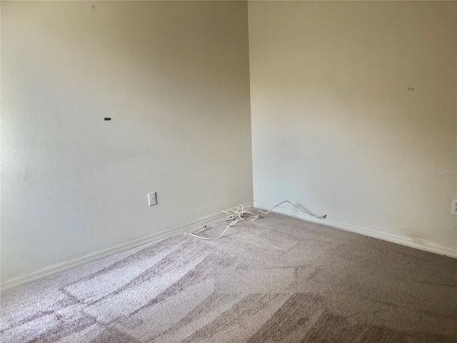 1805 San Luis Ln, The Villages, FL 32159 - carpeted spare room with baseboards