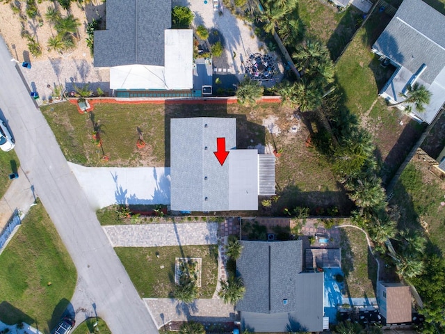 drone / aerial view