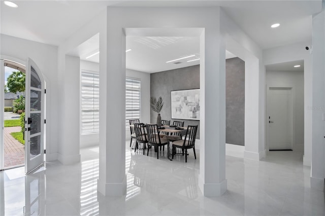 10849 Emerald Chase Dr, Orlando, FL 32836 - entrance foyer featuring healthy amount of natural light and recessed lighting