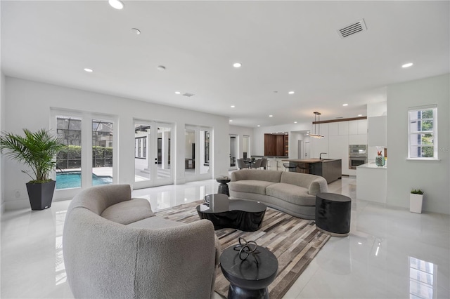10849 Emerald Chase Dr, Orlando, FL 32836 - living room with recessed lighting