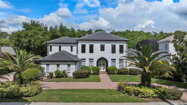 10849 Emerald Chase Dr, Orlando, FL 32836 - view of front of house with a front yard and stucco siding