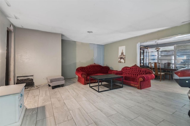 1136 Lakewood Park Dr, Daytona Beach, FL 32117 - living area with wood tiled floor