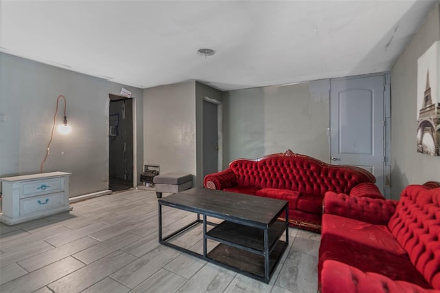 1136 Lakewood Park Dr, Daytona Beach, FL 32117 - living area featuring wood tiled floor