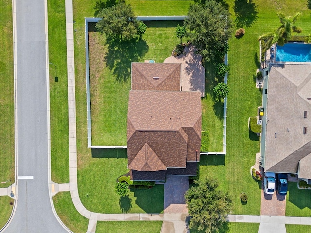 4113 Longbow Dr, Clermont, FL 34711 - aerial view of property and surrounding area with a pool area
