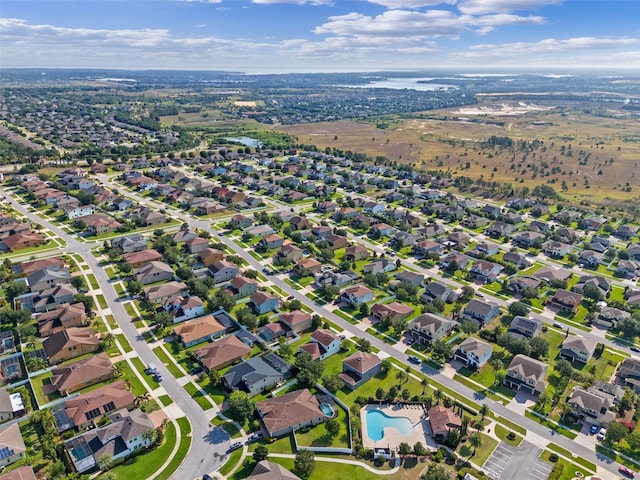 4113 Longbow Dr, Clermont, FL 34711 - aerial overview of property's location featuring a pool area