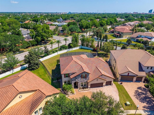8625 Brixford St, Orlando, FL 32836 - birds eye view of property with a residential view
