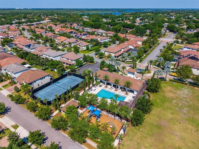 8625 Brixford St, Orlando, FL 32836 - birds eye view of property with a residential view