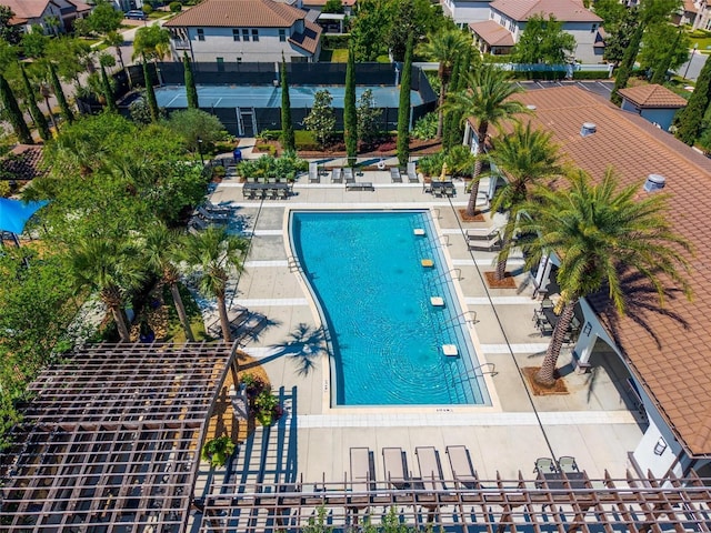 8625 Brixford St, Orlando, FL 32836 - view of pool featuring a patio area