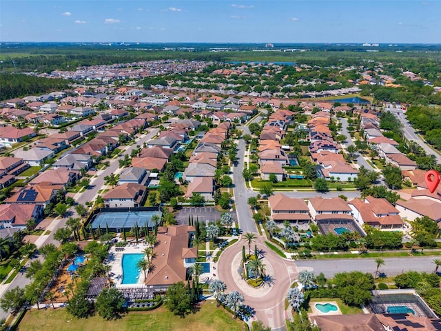8625 Brixford St, Orlando, FL 32836 - drone / aerial view featuring a residential view