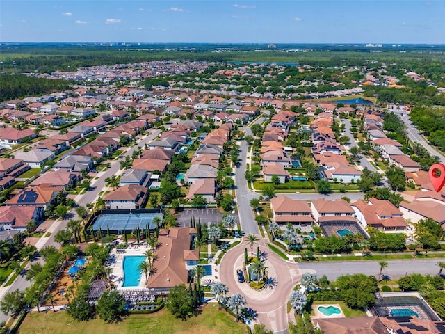 8625 Brixford St, Orlando, FL 32836 - aerial view featuring a residential view