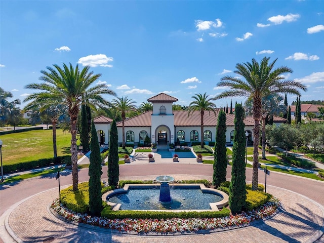 8625 Brixford St, Orlando, FL 32836 - view of home's community featuring a yard