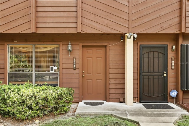view of property entrance