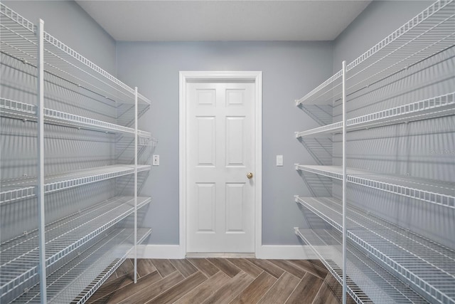 view of pantry