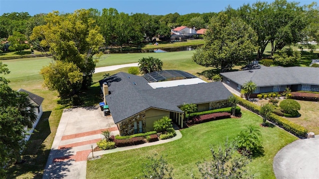 7655 Persian Ct, Orlando, FL 32819 - bird's eye view with a water view